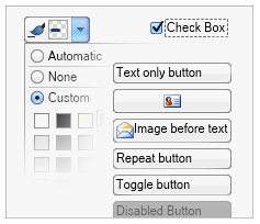 Cross platform buttons