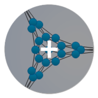 Barycenter graph layout small