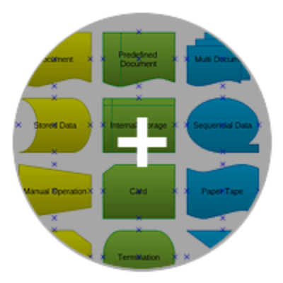 Nov diagram flow charting shapes small