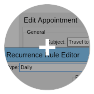 Nov schedule recurrent events small