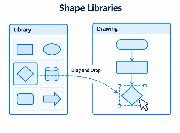 shape libraries
