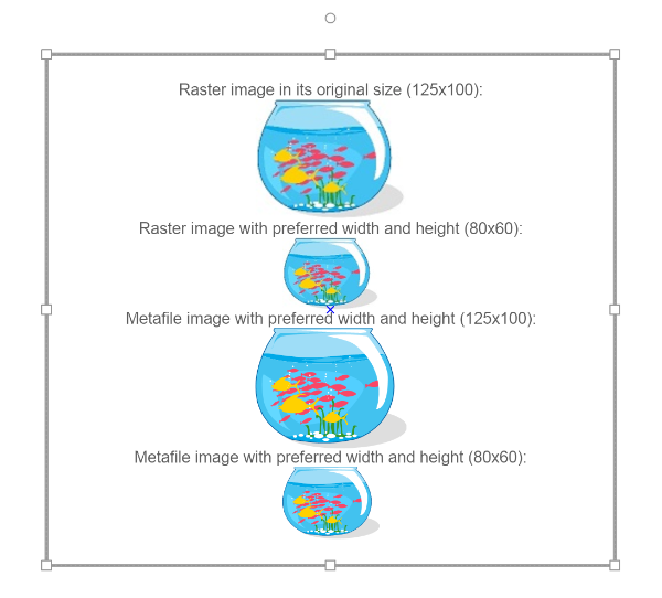 embedded images