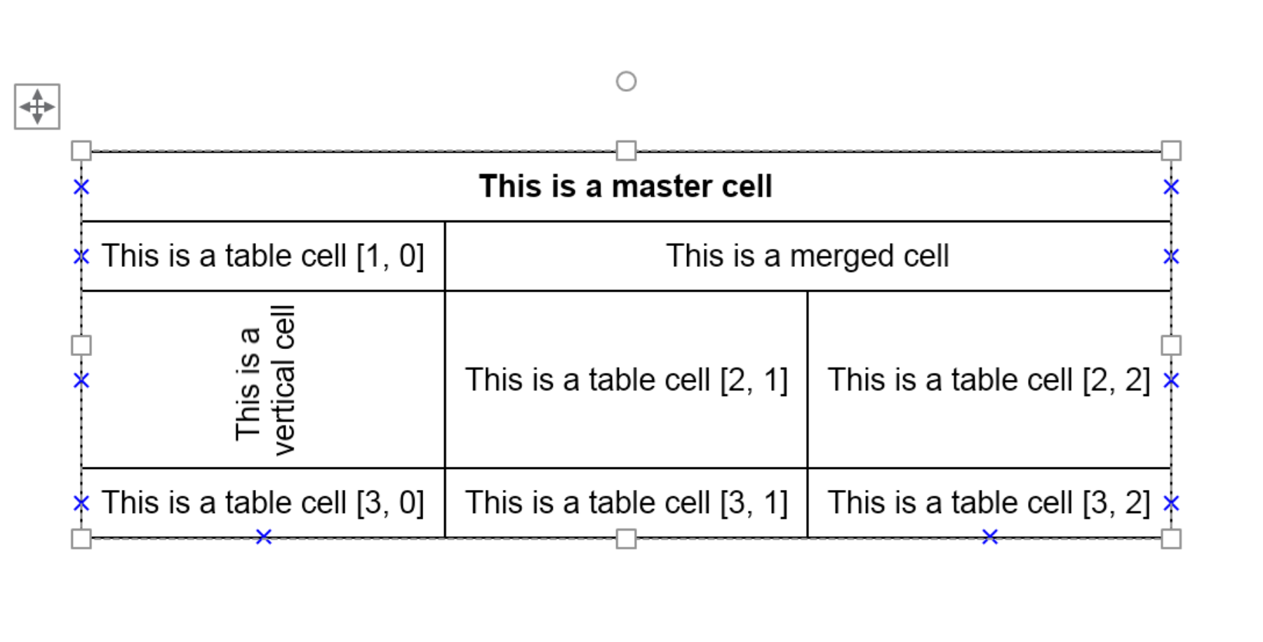 table support