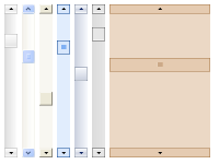 Vertical scrollbars