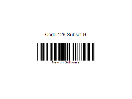 Code 128 subset b