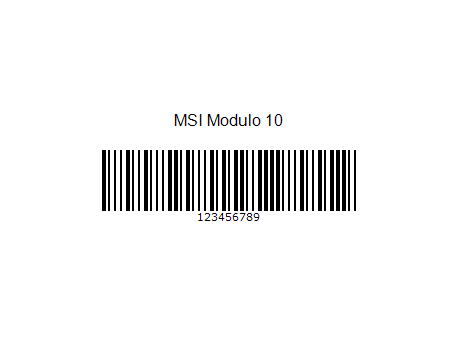 MSI modulo 10