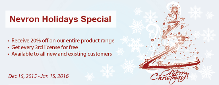 Nevron Holidays Special