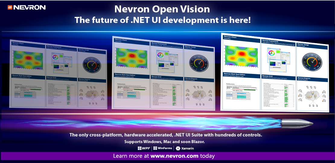 Nevron open vision for dot net 202 0 banner