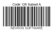 Code 128 subset a barcode