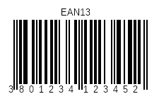 Ean 1 3 barcode