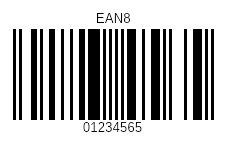 Ean 8 barcode