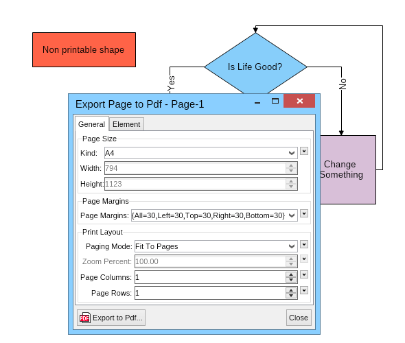 NO V diagram pdf export