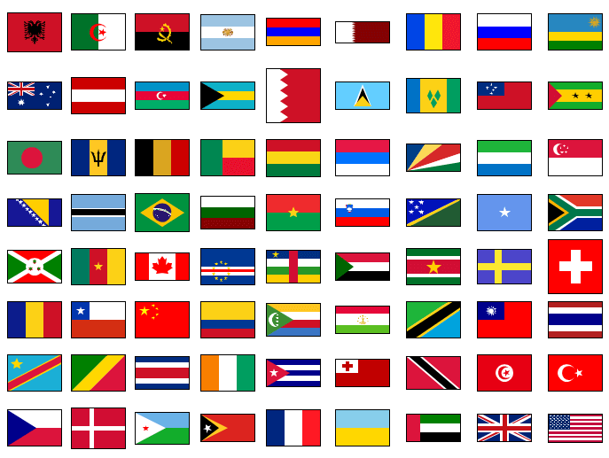 Nov diagram flag shapes