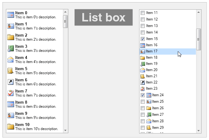 List Box