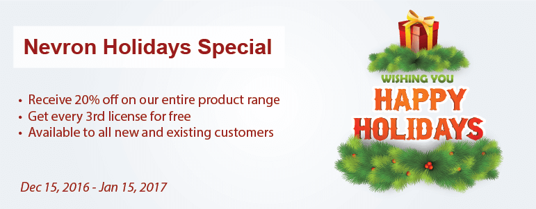 Nevron Holidays Special