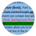 NOV Diagram Rich Formatted Texts